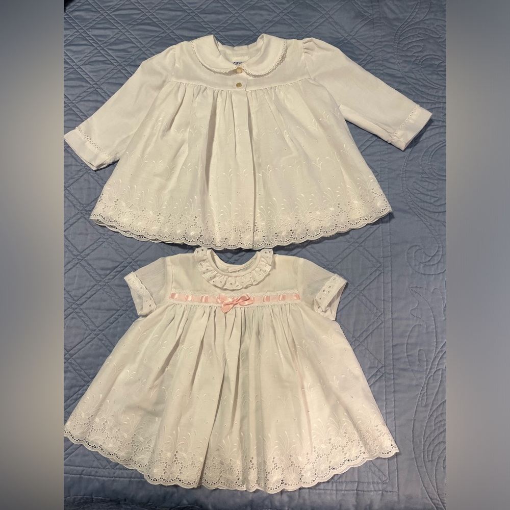 C. I. Castro & Co. White Dress and Coat